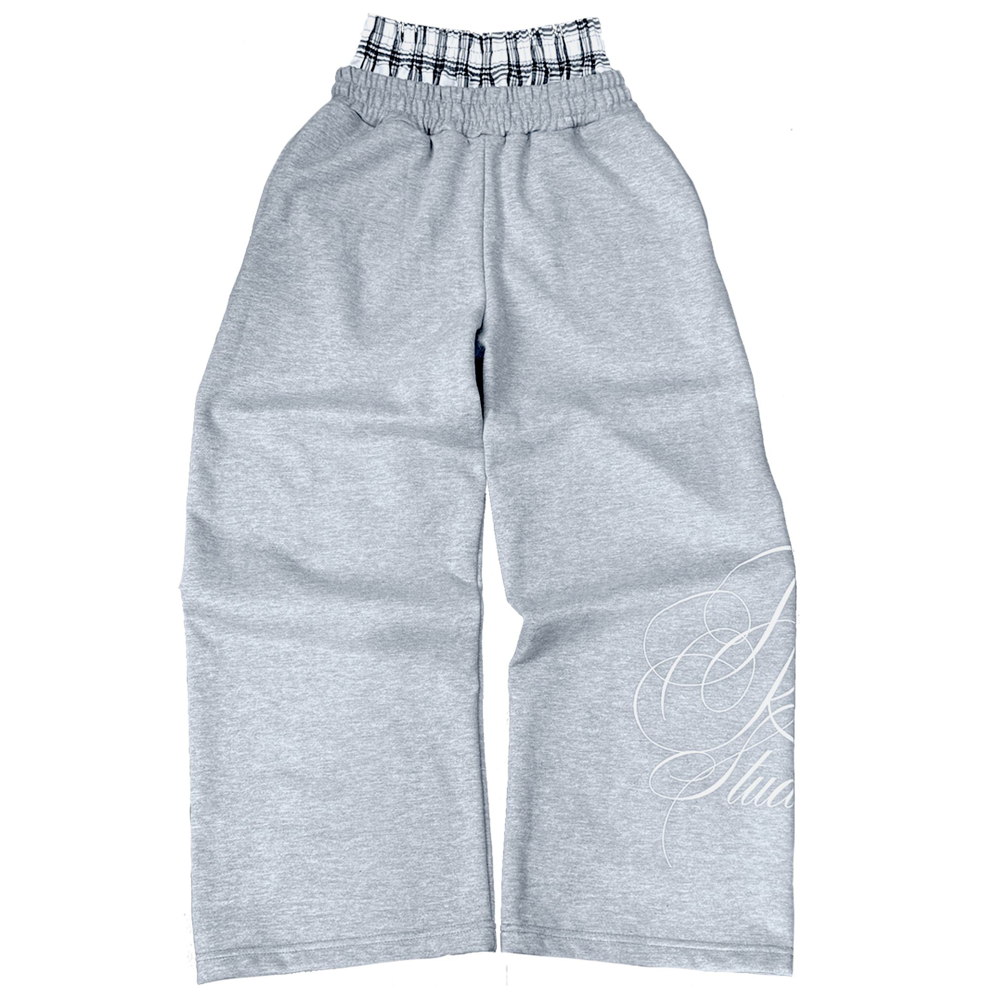 Buzo Doble Pretina "Amerikan" Gris Baggy