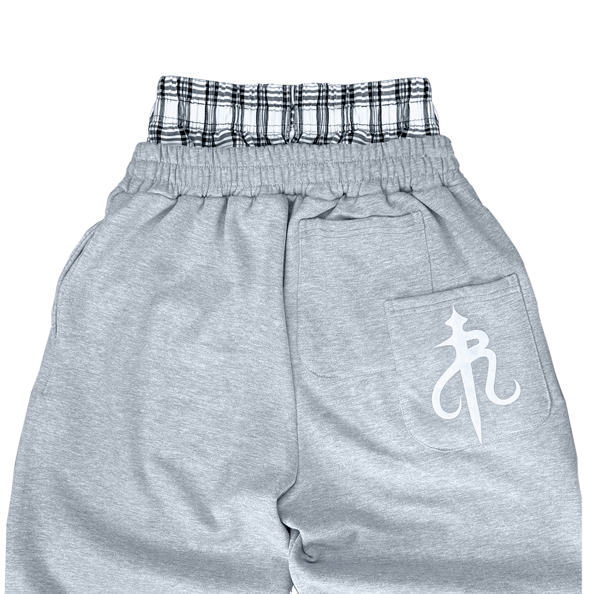 Buzo Doble Pretina "Amerikan" Gris Baggy