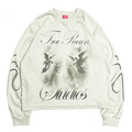 Long Sleeve Crema "Amerikan" Boxy