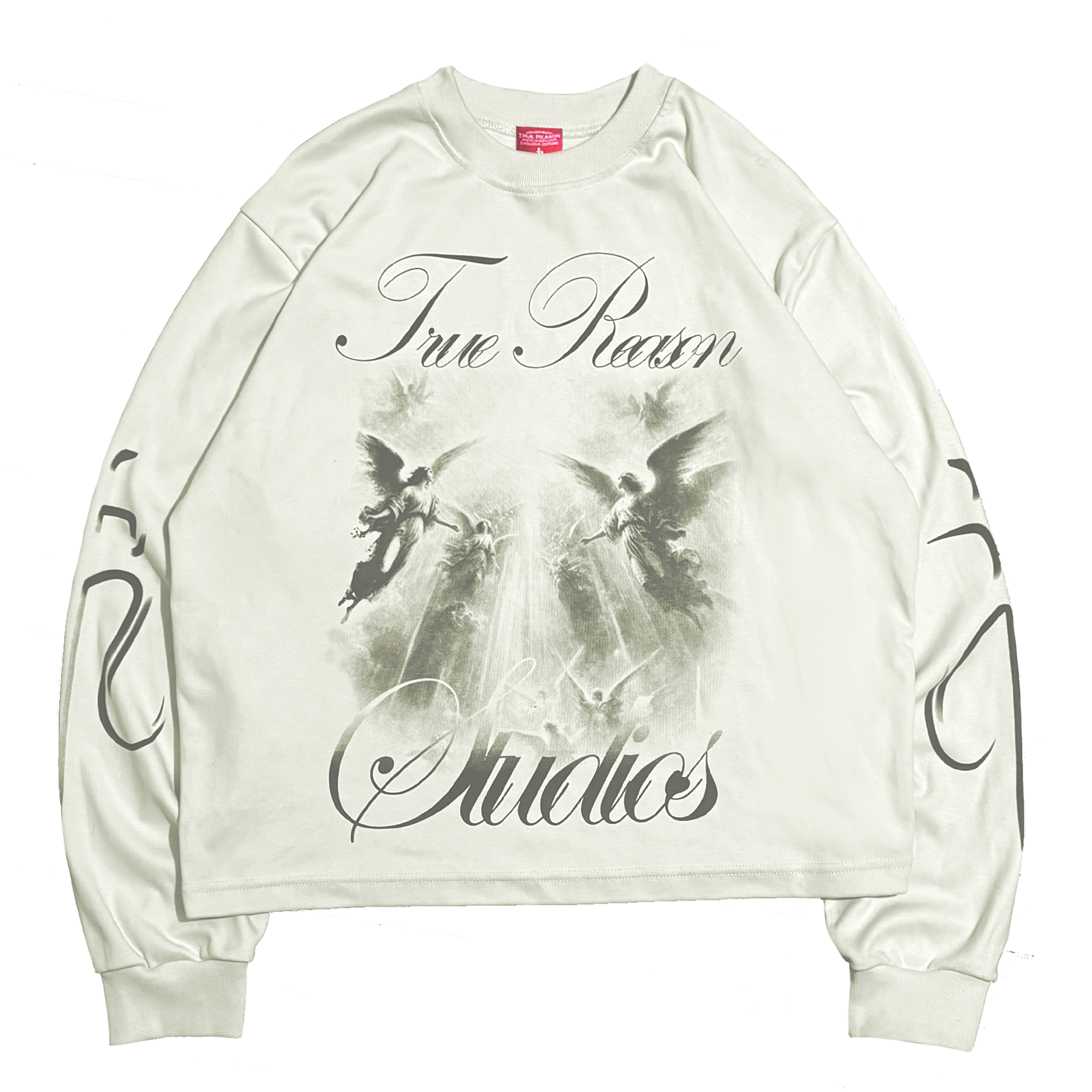 Long Sleeve Crema "Amerikan" Boxy