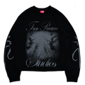 Long Sleeve Negro "Amerikan" Boxy